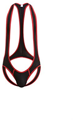 4UFIT Men's Jockstrap Leotard Underwear Jumpsuits Wrestling Singlet Bodysuit