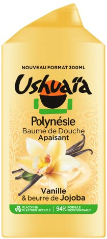 Ushuaïa Shower Balm Vanilla & Jojoba Butter 300 ml