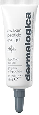 Dermalogica Awaken Peptide Depuffing Eye Gel 15ml - Firms, Hydrates, & Depuffs Around the Eye Skin Area, Minimizes the Appearance of Fine Lines & Wrinkles, Reduces Puffiness, For All Skin Types