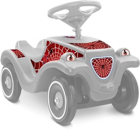 Finest Folia Set di adesivi compatibili con Big Bobby Car Classic per veicoli per bambini, auto antiscivolo, pellicola di design per ragazze e ragazzi R194 (06 Spiderman)