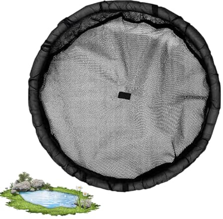 Genérico Isla Flotante Protectora de Plantas | Isla De Flora Flotante - Malla De 45 Cm con Rejilla Fina Decorativa para Estanques De Peces Y Jardín Decoración De Exteriores Y Hogar