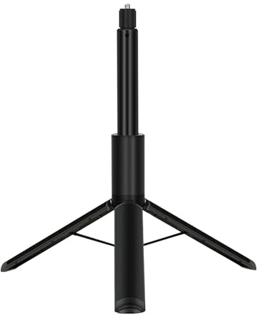 Asixxsix 2 i 1 Actionkamera Selfie Stick-Stativ, 10,6 Till 48 Tums Utdragbar Stång i Aluminiumlegering med Hopfällbart Stativ, för 360 X5 X4 X3 Kamera