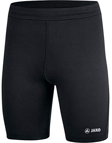 JAKO Kinder Short Tights Run 2.0, Schwarz, 152