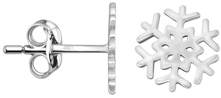 SOFIA MILANI - Damen Ohrringe 925 Silber - Ohrstecker als Schneeflocke - 20751