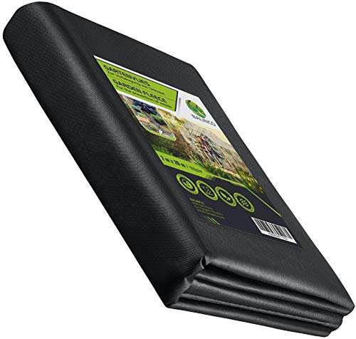 BALINCO Velo per Erbacce 150g/m² | Foglio per Erbacce | Velo da Giardino Contro Le Erbacce - Resistente agli Strappi, permeabile all'Acqua e ad Alta stabilizzazione UV (40m² (20m x 2m))