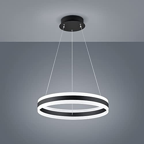 Helestra Liv Pendelleuchte LED, schwarz matt - ø60 cm