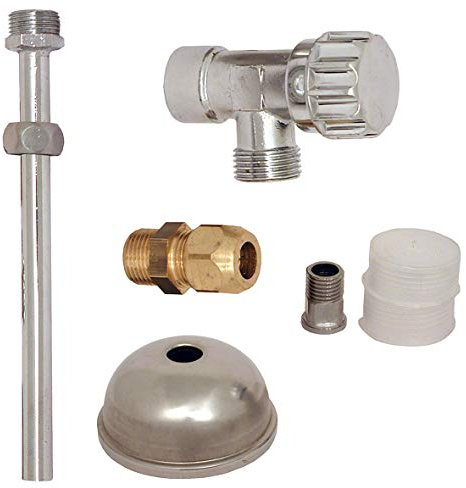 RUBINETTO CASSETTA WC CON TUBO 3/8 E