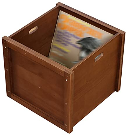 TOMYEUS Supporto per Dischi Supporto del Supporto di archiviazione del Disco in Vinile □ Design del Concetto di visualizzazione Funzionale e Contemporaneo for Record da 12 Pollici Porta Dischi Vinile