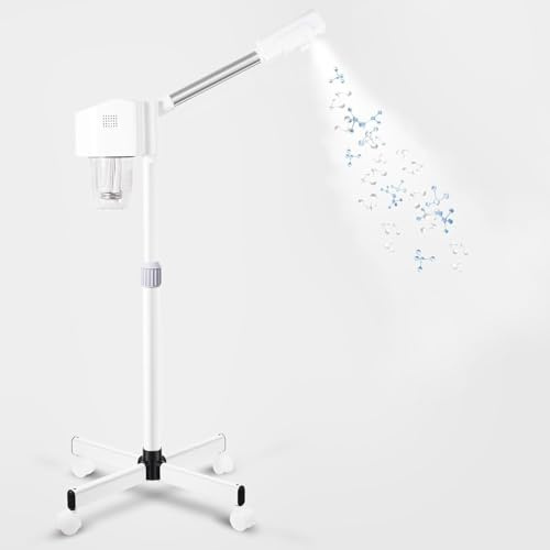 Professional Facial Steamer, Vaporizador Face Steamer for Esthetician, Ozone Hot Mist, Home SLAON SPA