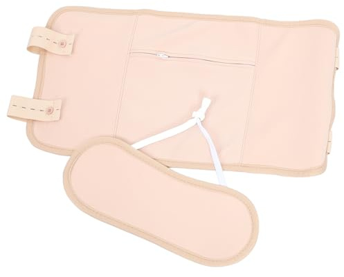 Ciieeo Paquete Superficie Suave de Tejido de Fibra Química de Aceite de Ricino Reutilizable Envoltura Práctica para Cuidado y Relajación para Cintura y Cuello