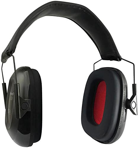 Howard Leight VeriShield™ VS110F Casque de Sécurité Antibruit Passif avec Repliement Par-Dessus la Tête, Coquilles Large Ouverture, Construction Robuste, SNR 27 dB, 1035103-VS (1 Pièce)
