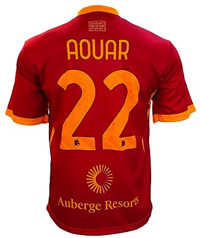 AS Roma Maglia Replica Ufficiale 23/24, Aouar Home, 10 Anni