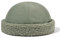 CLAPE Warm Winter Dockermütze Wasserdicht Docker Cap Wolle Beanie Kappe Ohne Schirm Verstellbar Seemannsmütze Wintermütze Fischermütze Kurz