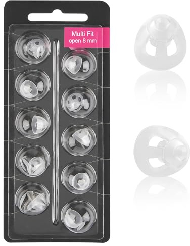 Juego de 10 cúpulas para Oticon Minifit Audífonos (8 mm)