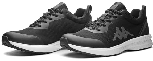 Kappa - Sneakers, Uomo Donna, Nero, Poliestere, Palestra. Kombat Glinch 2, Taglia: 40