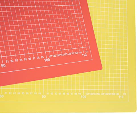 Schneidematte A0 mehrlagig mit cm Skala zum Nähen, Basteln und Quilten 120 x 80 cm