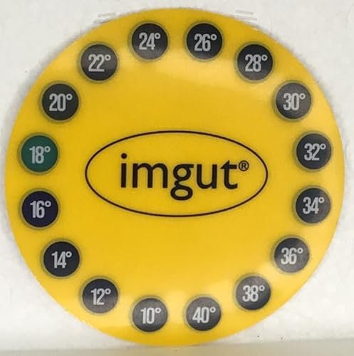 1 Thermometer 71mm D. (Aufkleber) selbstklebend IMGUT Imker Imkerei Imkerbedarf Silkes Imkereibedarf Bienenstock Bienenbeute