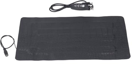 Qcwwy Sämlings-Wärmematte, Pflanzen-Heizkissen, 8,5 W, Keimstation, Wärmematte, Einstellbare Temperatur, Schnell Warmes Hydrokultur-Heizkissen für die Samenkeimung Im Innenbereich (3318)