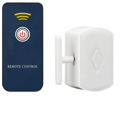 Puupaa Pulsante interruttore wireless con telecomando, interruttore remoto per controller , dispositivi domestici intelligenti, robot per luci spente per lampade (1 controllo)