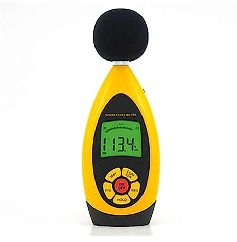 Decibelímetro Probador De Medidor De Nivel De Sonido De Ruido Digital De Mano
