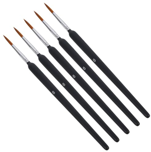 MAGICLULU Lot de 5 Brosses Pollinisatrices Manuelles Portatives pour Plantes, Stylo Pollinisateur pour Jardin Extérieur, Outil D'autopollinisation pour Fleurs, Fruits et Légumes, Léger