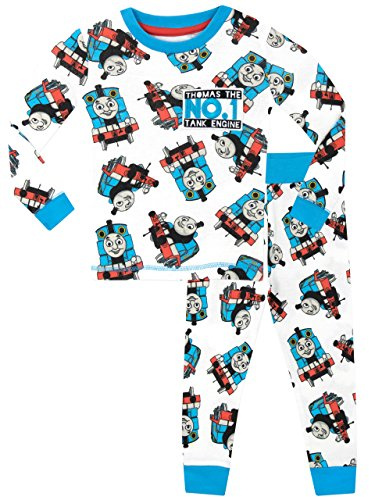 Thomas & Friends Boys Thomas The Tank Engine Pyjamas - Snuggle Fit - Ages 18 Months to 7 Years