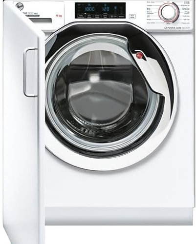 Hoover H-WASH 300 PRO HBWOS69TAMCET-80 Integrated 9kg Washing Machine with 1600 rpm - White - A Rated