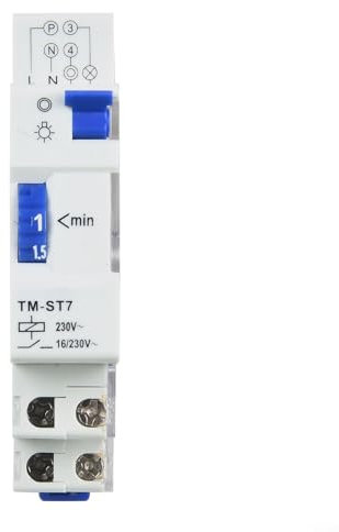 The Essential Tool TMST7 Minuterie mécanique d'escalier pour gérer l'alimentation électrique régulièrement à 220 V