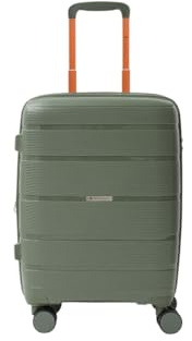 R Roncato Trolley AVIATOR realizzato in POLIPROPILENE (VERDE/ARANCIO, S)