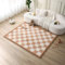 Wolkenweiche Spielmatte Baby 200x150x2,5cm, Quadrate – Kinderzimmer Teppich mit hochwertigem Memory-Schaum – Krabbelmatte Baby mit Rutschfester Unterseite – Krabbeldecke, Kinderteppich, Tatami Matte