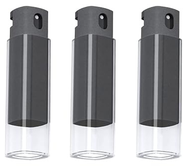 SUEEWE [3 Unités] Nettoyants pour écran d'affichage pour iPad/iPhone et Tablette/téléphone Portable Samsung Lenovo Xiaomi, flacons vaporisateurs de 10 ML + Chiffon en Microfibre + étui, Gris