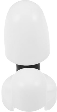 Beavorty Cabezal de Masaje Giratorio para Silla de Masaje Repuesto Duradero para Cuello Espalda y Lumbar Accesorio Ligero de Plástico para Reparación Rápida y Relajación Focalizada