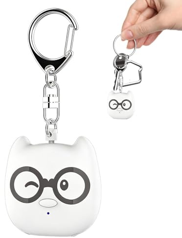 Alarma Personal Segura - 130DB Recargable Portátil de Protección | Alarma Personal para Mujeres,Dispositivo de Protección en Llavero para Mujeres, Hombres, Niños, Mayores y Actividades al Air