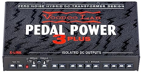 Voodoo Lab Pedal Power 3 PLUS Lightweight High Current International Voltage Guitar Pedal Power Supply