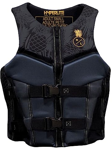HyperLite Women's Elite Life Jacket - US Coast Guard Approved Level 70 Buoyancy Aid, Great for Any Water Sports Activity Including Boating, Paddle & Swimming - Large