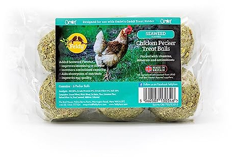 Feldy Chicken Pecker Treat Balls - Seaweed Flavour