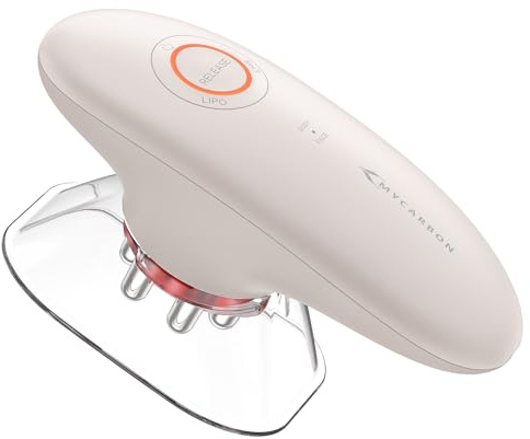 MYCARBON Masseur Anti Cellulite à Ventouse Électrique Palper-rouler Automatique Appareil Massage Infrarouge Minceur Aspiration Liposuccion Raffermissement pour Visage, Ventre, Jambes, Cuisses, Bras