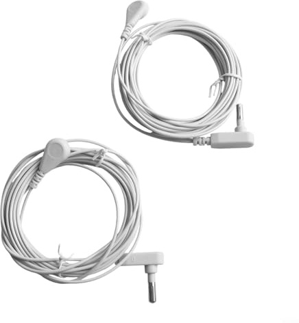 Yuanpgky Cables de conexión a tierra de 15 pies para alfombrillas de conexión a tierra, hojas y almohadillas compatibles con tomas estándar para una construcción de alambre de cobre de larga duración