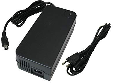 Netzteil Schnell-Ladegerät 42V 3A für 36V Akkus mit 10,45mm x 8,50mm 1Pin-Anschluss Stecker ersetzt HP1202L3 für Prophete Alu Trecking, Phylion, Aldi, Lidl, MiFa, Cyco, Curtis und McKenzie e-Bikes