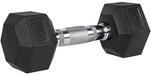 VirtuFit Hexa Hantel Pro - 6 kg - Pro Stück