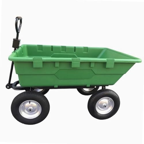 WERKA PRO Chariot remorque de Jardin 225 litres