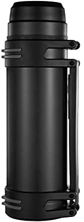 AMULONG Borracce Sportive, Bottiglia d'acqua in acciaio inox isolata, Thermos con manico for sport e viaggi, 3L Borraccia Termiche Sportiva