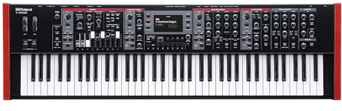 Roland V-STAGE 76 | Premium 76-Key Semi-Weighted Digital Keyboard | Ideal for Synth-Focused Players | Four Independent Sound Engines | Advanced Modeling Technology & Sound Customization