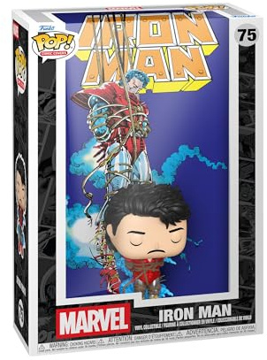 Funko Pop! Comic Cover: Marvel – Iron Man '68 - Collectable Vinyl Figure - Gift Idea - Official Merchandise - Toys for Kids & Adults - Superheroes Fans - Model Figure for Collectors and Display