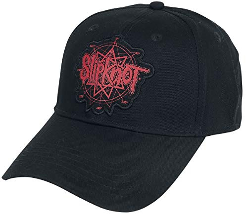 Slipknot Casquette - Logo Unisexe Casquette Noir, 100% Coton,
