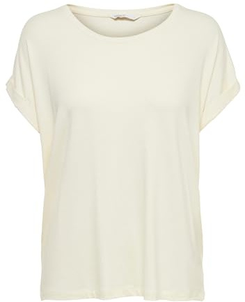 ONLY Damer Onlmoster S/S Top Noos JRS T-shirt, Antik vit, XL