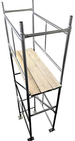 Toptower Classic Scaffolding Tower Stairwell Scaffold Tower with Platform Boards