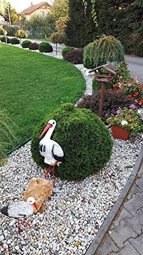 4myBaby GmbH Best for Garden Flusskiesel umweltfreundlich Kies Splitt Natur bunt für Beete, Wege & Gartenteiche Zierkies 10 kg-500 kg zur Auswahl (50kg)