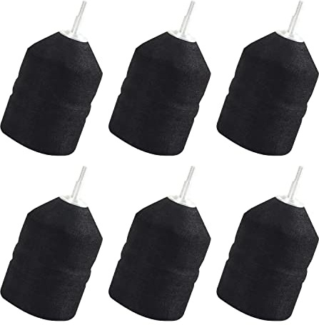 FENJANER Foam Archery Arrowhead Soft Sponge Arrow Heads Safety Arrow Tips for Game Practice CS Offense and Defense Outdoor Entertainment (Black)