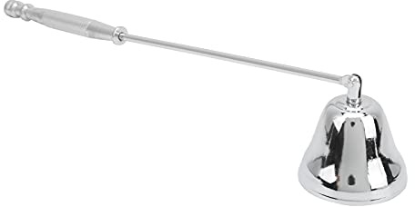 SUNGOOYUE Apagavelas de Acero Inoxidable, Herramienta de Extinci¨®n de Velas Port¨¢Til Compacta con Accesorio de Largo (Plata)